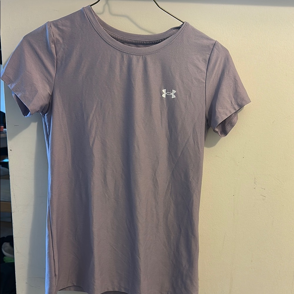 Under Armour Women's Purple workout T-Shirt